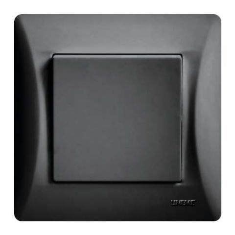 Διακόπτης Μεσαίος A/R (Αλερετούρ) Lineme Μαύρο 50-00132-2-0