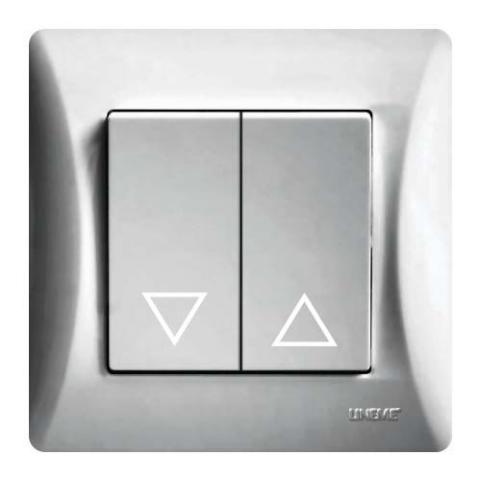 Μπουτόν Ρολών Lineme Ασημί Ματ 50-00136-5-0