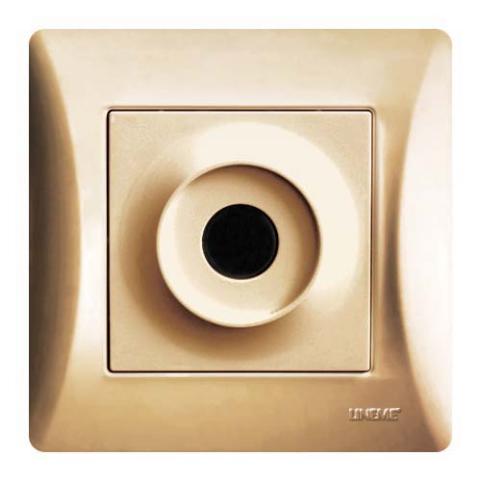 Κάλυμμα Οπής Διέλευσης Καλωδίου Lineme Χρυσό Ματ 50-00137-9-0