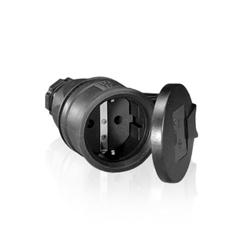 Φις Σούκο Θηλυκό Καουτσούκ Με Καπάκι IP44 80-00163 -0