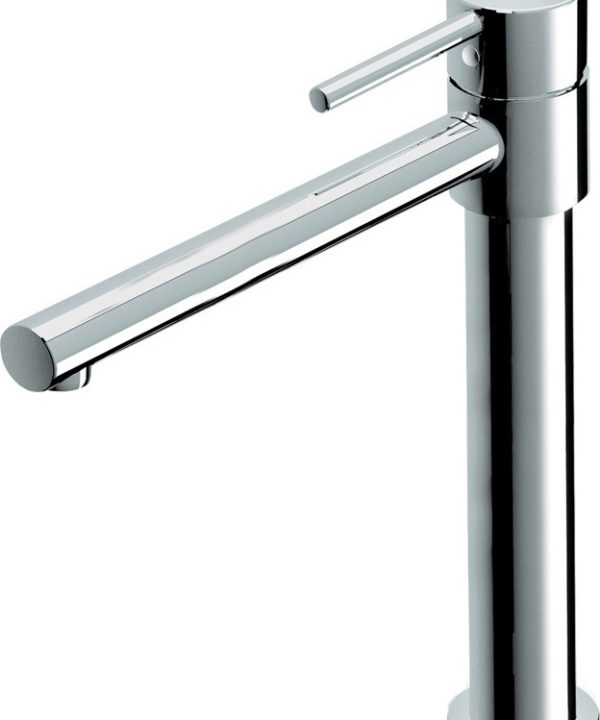 Eurorama Tonda Μπαταρία Κουζίνας Χρώμιο Βυθιζόμενη / Παραθύρου 145705-100-0