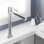 Eurorama Tonda Μπαταρία Κουζίνας Χρώμιο Βυθιζόμενη / Παραθύρου 145705-100-27968