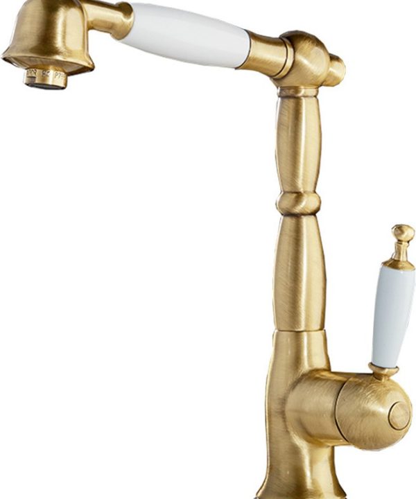 Bugnatese Oxford Μπαταρία Κουζίνας Bronze Με Περιστρεφόμενο/Αποσπώμενο Τηλέφωνο 6388-220-0