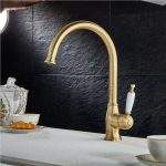Bugnatese Oxford Μπαταρία Κουζίνας Bronze Με Περιστρεφόμενο Ρουξούνι 6381-220-28057