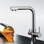 Eurorama Filter Tap Μπαταρία Κουζίνας Για Σύνδεση Με Φίλτρο Πόσιμου Νερού Αντίστροφης Όσμωσης 13534F-100-28655