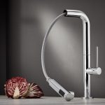 Armando Vicario Tozo Μπαταρία Κουζίνας Χρώμιο Με Περιστρεφόμενο Ρουξούνι 48580-100-28685