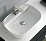 SCARABEO Glam/R Νιπτήρας White 56x38cm1802-300-29417
