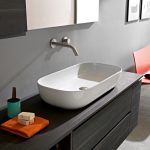 SCARABEO Glam Νιπτήρας White 76x39cm1803-300-29412