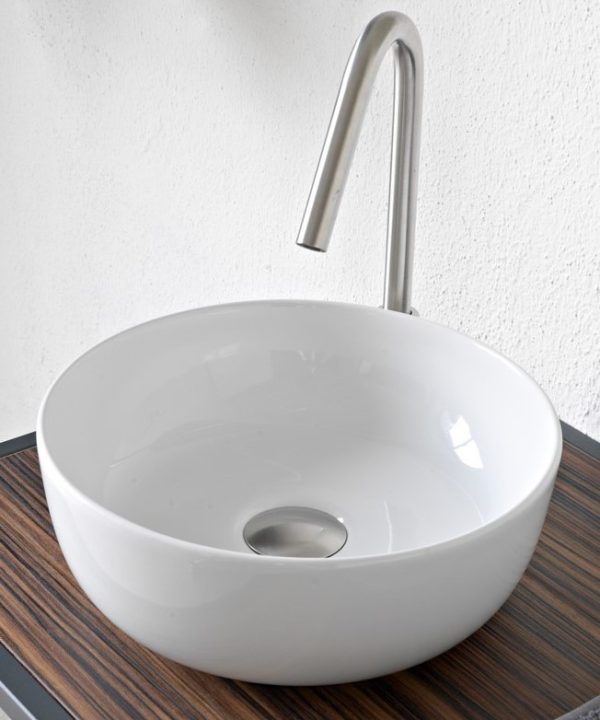 SCARABEO Glam Νιπτήρας White Φ33cm 1808-300-0