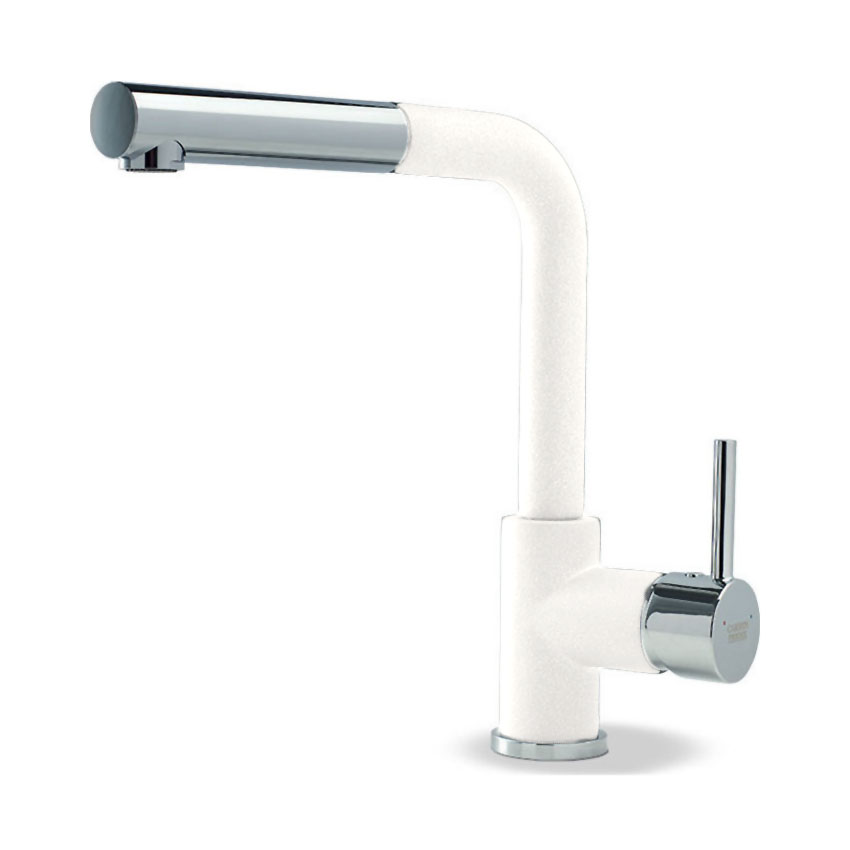 Armando Vicario Fluo Μπαταρία Κουζίνας Superwhite Με Περιστρεφόμενο Ρουξούνι 18580-1301-0