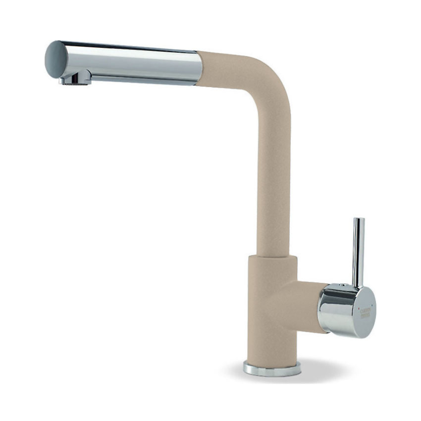 Armando Vicario Fluo Μπαταρία Κουζίνας Sabbia Με Περιστρεφόμενο Ρουξούνι 18580-1501-0