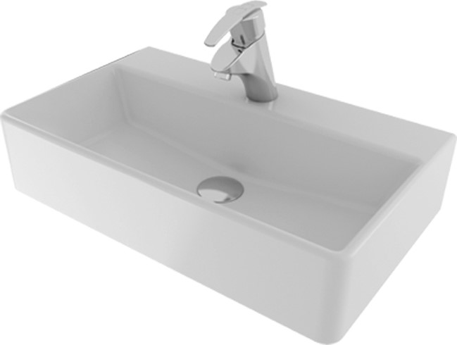 SEREL Tetra 60 Νιπτήρας White 60x35cm 2046-300-0