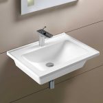 Serel Slim 60 Νιπτήρας White 60x46cm 3001-300-29270