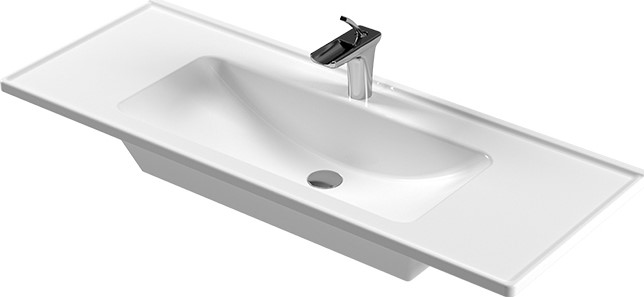 Serel Slim 120 Νιπτήρας White 120x46cm 3039-300-0