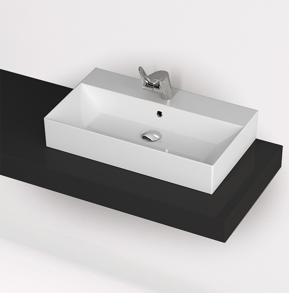 BIANCO Tetra N 70 Νιπτήρας White 70x42cm 32070-300-0