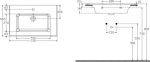 Bianco Flat 70 Νιπτήρας White 71,5x46,5cm 36070-300-29243
