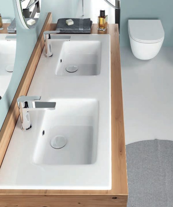 Bianco Flat 120 Νιπτήρας White 121,6x46cm 36120-300-0