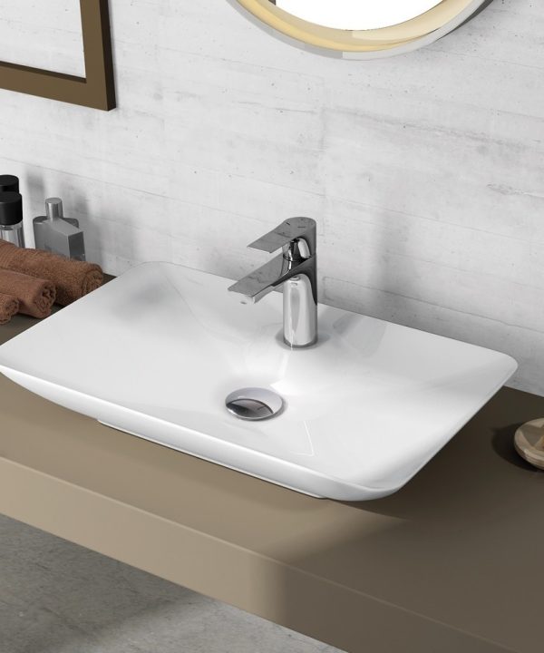 BIANCO Rio Νιπτήρας White 64,4x39,5cm 38061-300-0