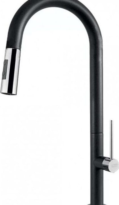 Armando Vicario Tozo Μπαταρία Κουζίνας Nero Με Περιστρεφόμενο Ρουξούνι 48780-1401-0