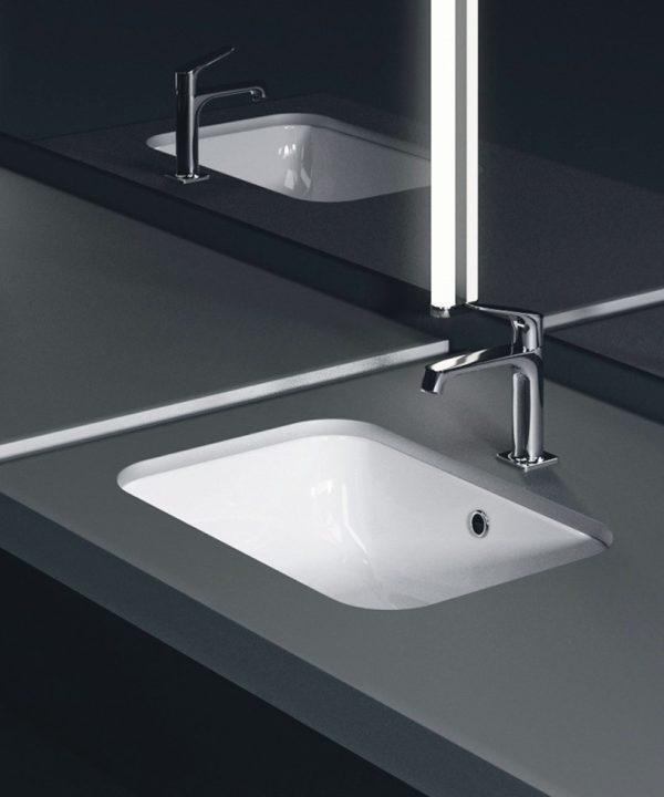 GSI Pura Νιπτήρας White 55x38cm 7243-300-0