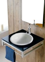 SCARABEO In-Out Νιπτήρας White Φ39,5cm 8021-300-29591