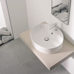 SCARABEO Wind/R Νιπτήρας White 54,5x45cm 8030/R-300-0