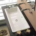SCARABEO Gaia 80 Νιπτήρας White 87,5x39,5cm 8033-300-0