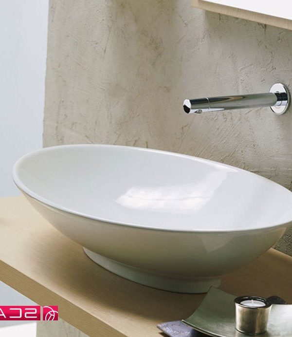 SCARABEO Neck Νιπτήρας White 63x45cm 8045-300-0