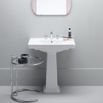 GSI Classic Κολώνα Νιπτήρα White 66x27cm 8770-300-0