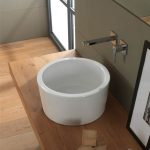 SCARABEO Bucket Νιπτήρας White Φ42cm 8807-300-0