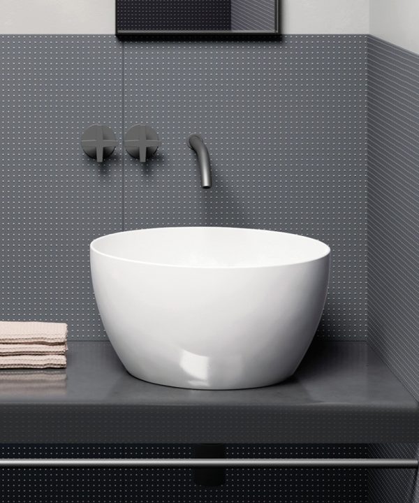 GSI Pura Νιπτήρας White Φ42cm x h22cm 8852-300-0