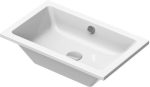 GSI Kube Νιπτήρας White 60x37cm 89539-300-29602