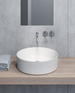 GSI Kube-X Slim Νιπτήρας White Φ40cm 9426-300-0