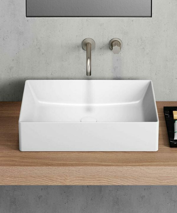 GSI Kube-X Νιπτήρας White 50x37cm 9429-300-0