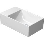 GSI Kube-X Slim Rim Νιπτήρας White 40x23cm 9484-300-0