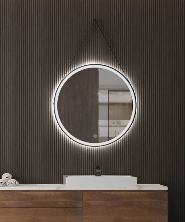 Luminor Fly 70 Φωτιζόμενος Στρογγυλός Καθρέπτης Μπάνιου Φ70cm FLY70-0