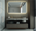 Luminor Joy 100 Φωτιζόμενος Καθρέπτης Μπάνιου 100x70cm JOY10070-0