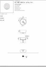 SCARABEO Glam Νιπτήρας Ocean Φ33cm 1808-600-29113