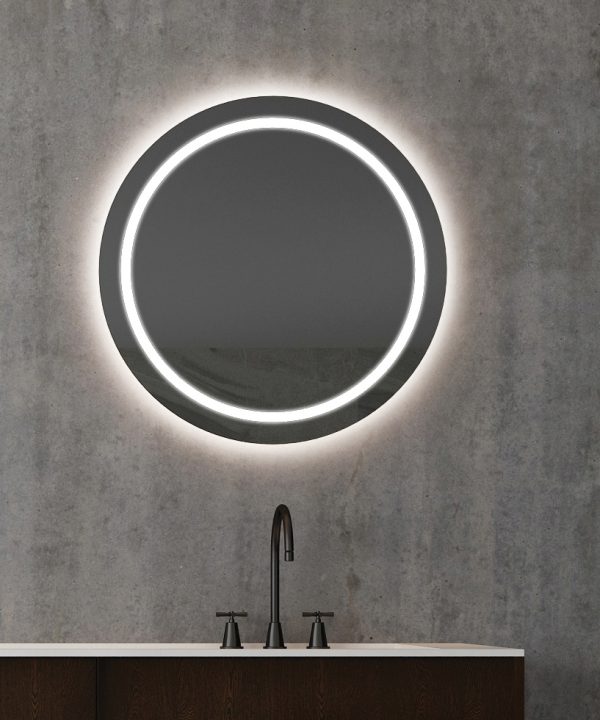 Luminor Polar 59 Φωτιζόμενος Στρογγυλός Καθρέπτης Μπάνιου Φ59cm POL59-0