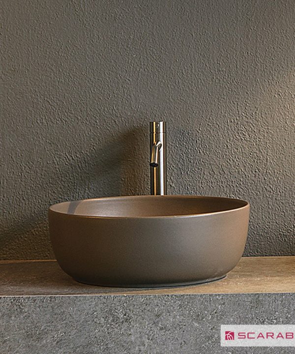 SCARABEO Glam Νιπτήρας Sand Φ39cm 1807-510-0