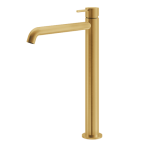 LA TORRE Elle Μπαταρία Νιπτήρος Υψηλή ΙΝΟΧ 316Gold Brushed PVD 35016-211-0