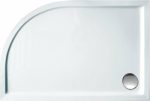 SIRENE Extra Flat Ακρυλική Αριστερή Ντουζιέρα 120x80xh5,5cm EQ12080-300-1-0