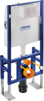 Wisa Slim Stand Καζανάκι Εντοιχισμού Ελεύθερης Τοποθέτησης 2922-0