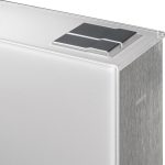 Wisa Glass Box Γυάλινο Επίτοιχο Καζανάκι Με Λευκό Κρύσταλλο 536-300-30307