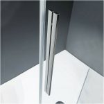 DEVON Flow Slider 2+2 Καμπίνα Ντουζιέρας Chrome (177-181)cm x h195cm Με 2 Σταθερά και 2 Συρόμενα Φύλλα SL2F180C-100-30435
