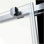 DEVON Flow Slider 2+2 Καμπίνα Ντουζιέρας Chrome (167-171)cm x h195cm Με 2 Σταθερά και 2 Συρόμενα Φύλλα-30432