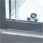 DEVON Flow Slider 2+2 Καμπίνα Ντουζιέρας Chrome (167-171)cm x h195cm Με 2 Σταθερά και 2 Συρόμενα Φύλλα-30433