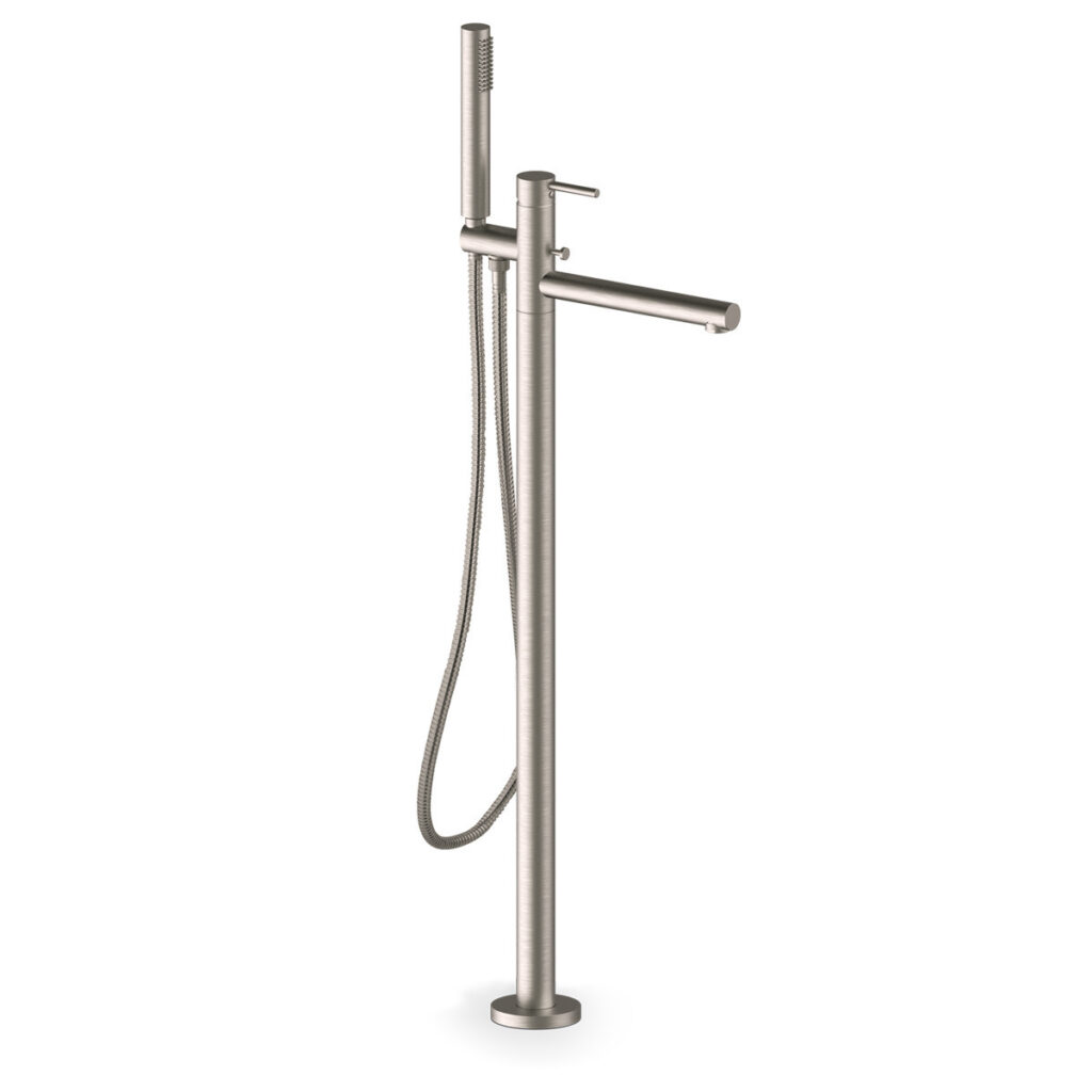ARMANDO VICARIO Cyrcus Επιδαπέδια Μπαταρία Λουτρού Inox Finish 700065-110-0