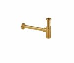 LA TORRE Elle Σιφώνι Με Αποσπώμενο Πώμα Καθαρισμού ΙΝΟΧ 316 Gold Brushed PVD N0262-211-0