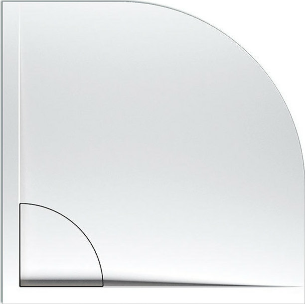 SIRENE Flow Ακρυλική Ντουζιέρα 100x100xh5cm FQ100100-300-0